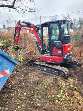 Baggerarbeiten_ Hausmeisterservice Leistungen Dresden